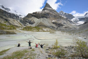 hike in Ferpècle, Swiss alps