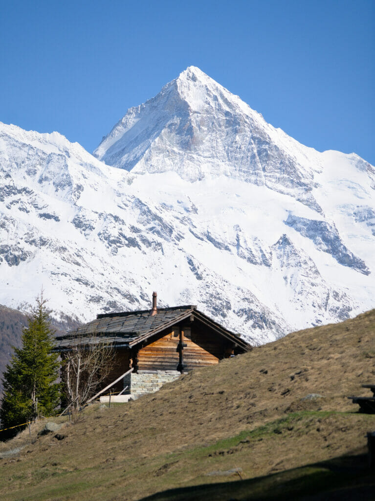 Dent Blanche in Val d'Hérens, Switzerland