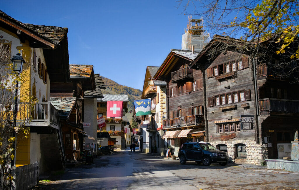 the village of Evolene