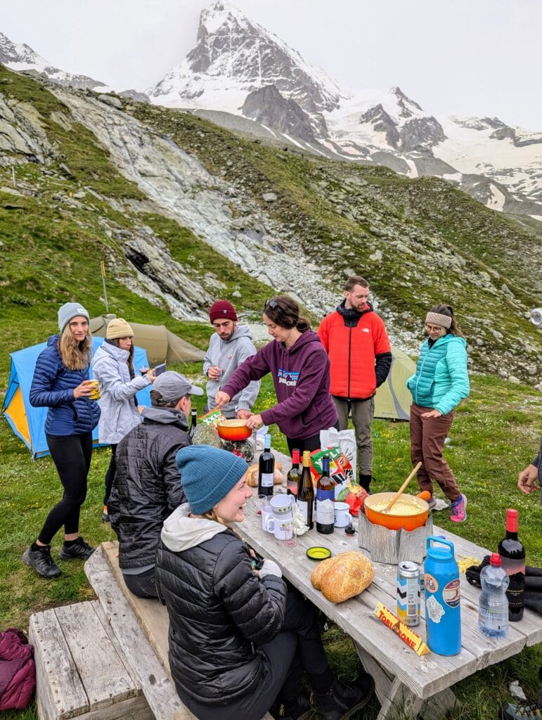 mountain fondue