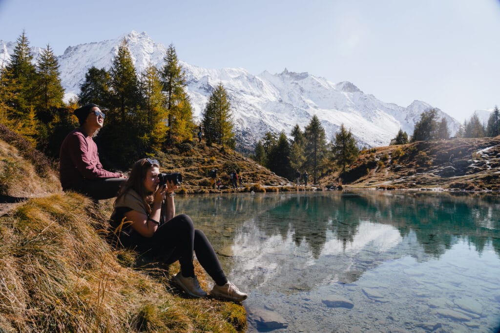 lac bleu autumn