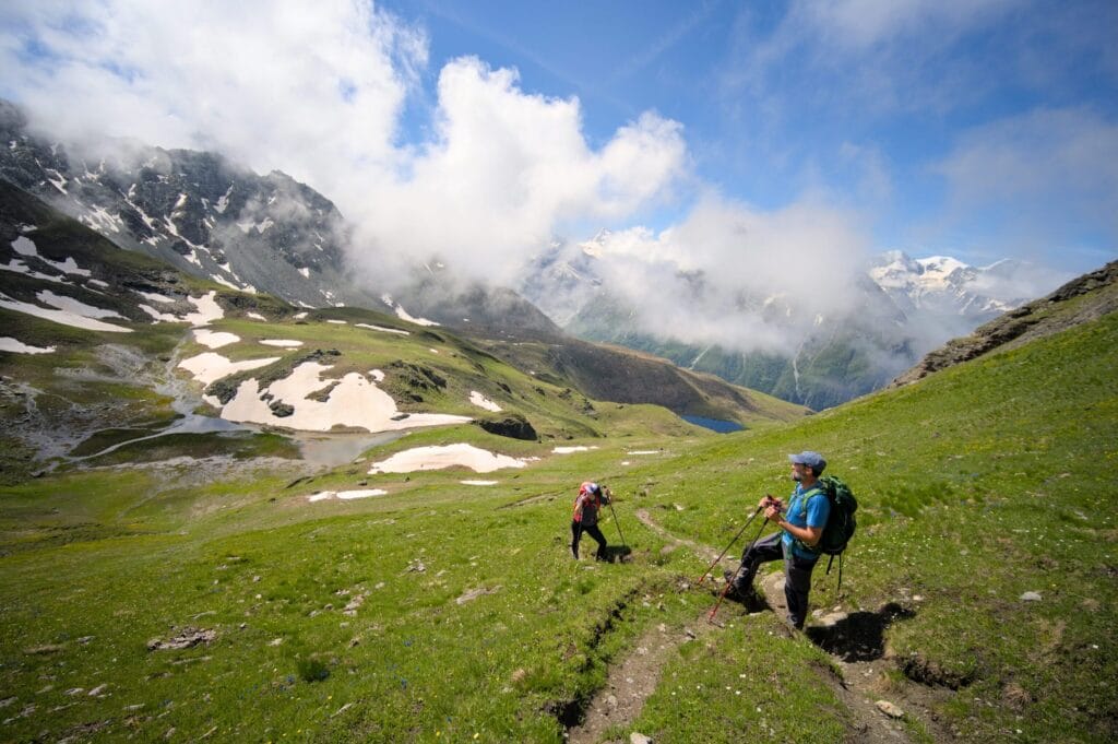 hike up to pointe du Tsaté