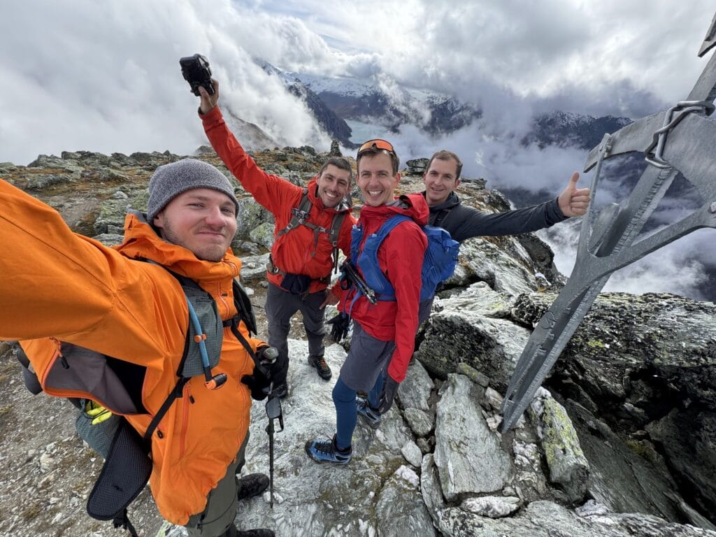 hike in the alps