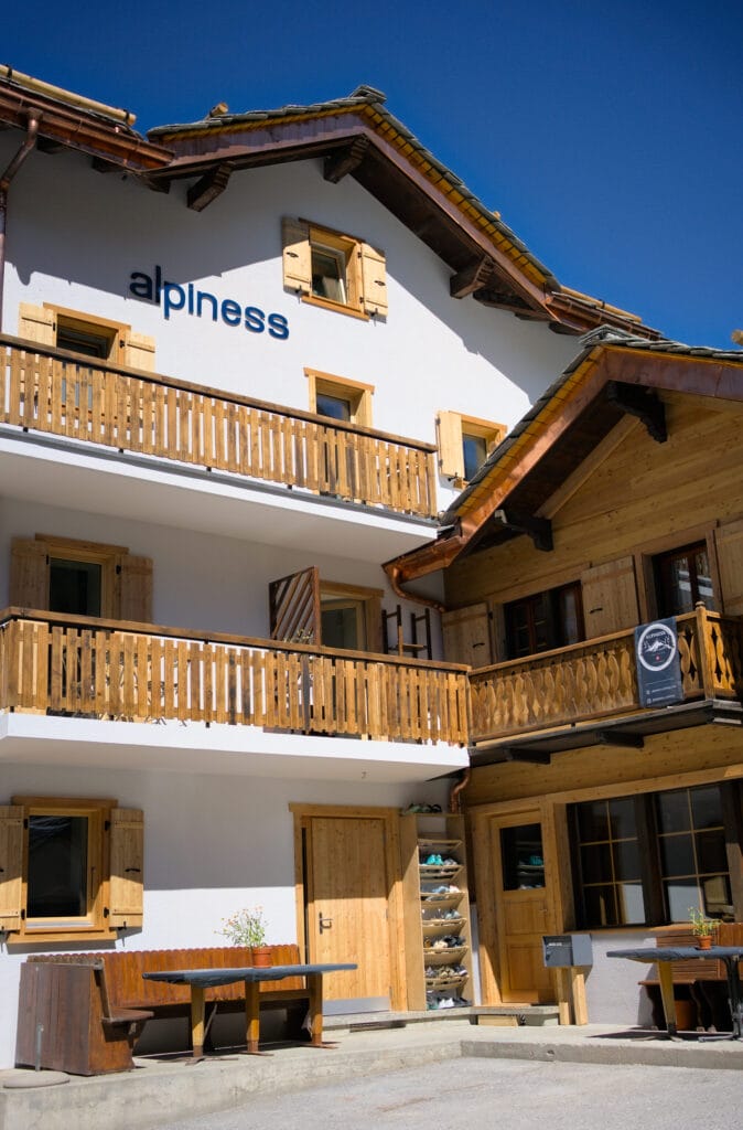 front of our new alpiness coliving home