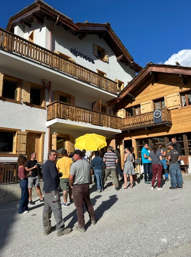 Apéro alpiness renovation 2025