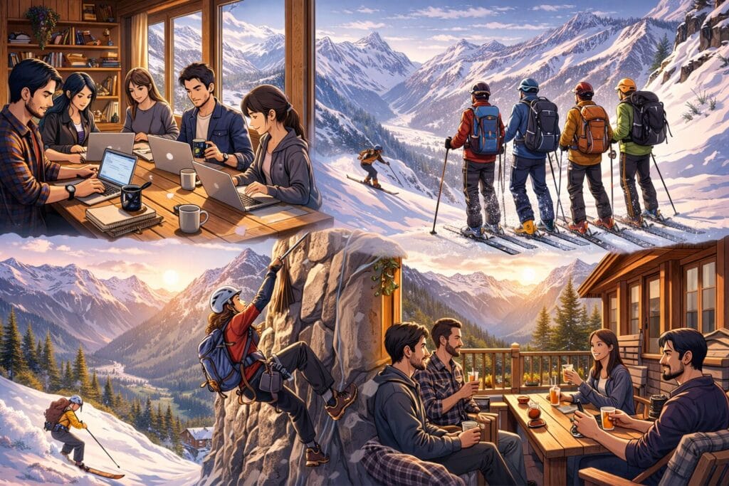 Alpiness coliving mountain utopia